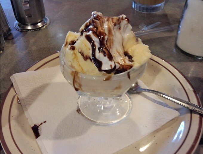グアムのシャーリーズのアイスクリーム